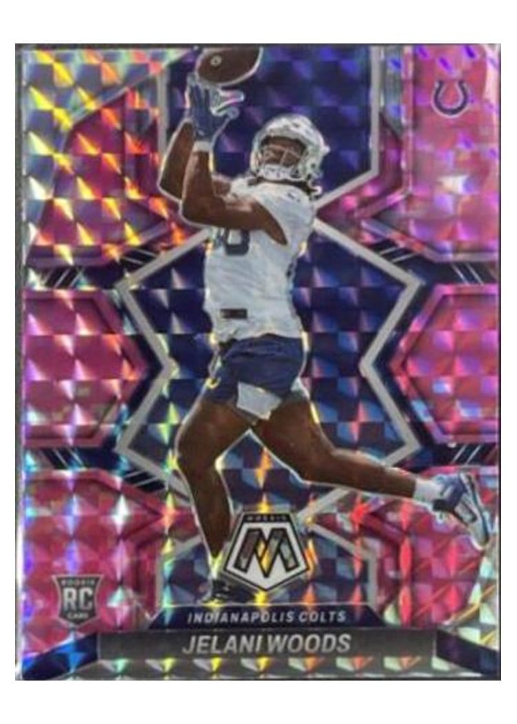 2022 Panini Mosaic Base Set Jelani Woods #358 card