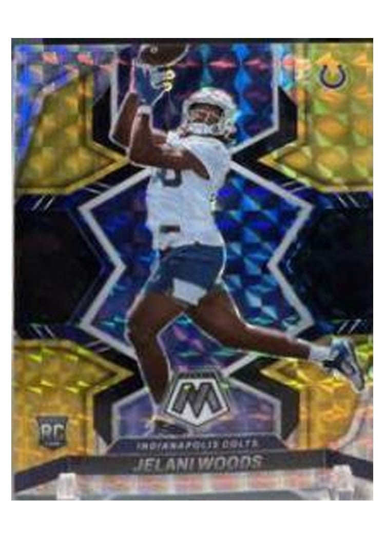 2022 Panini Mosaic Base Set Jelani Woods #358 card