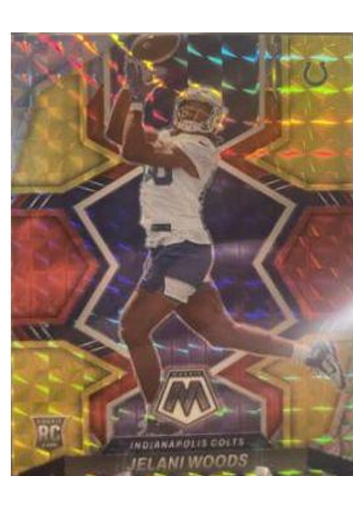 2022 Panini Mosaic Base Set Jelani Woods #358 card