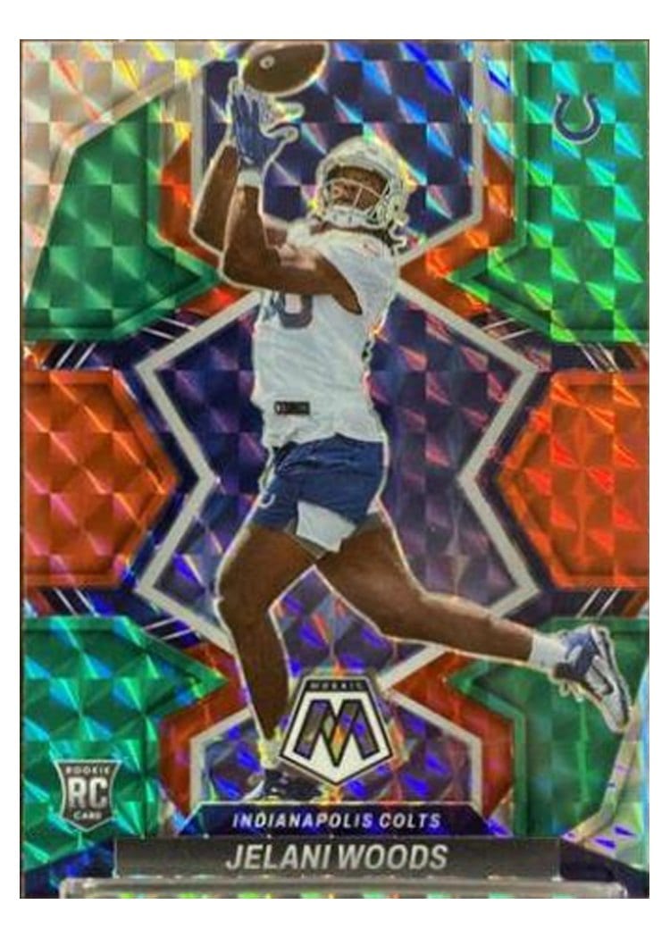 2022 Panini Mosaic Base Set Jelani Woods #358 card