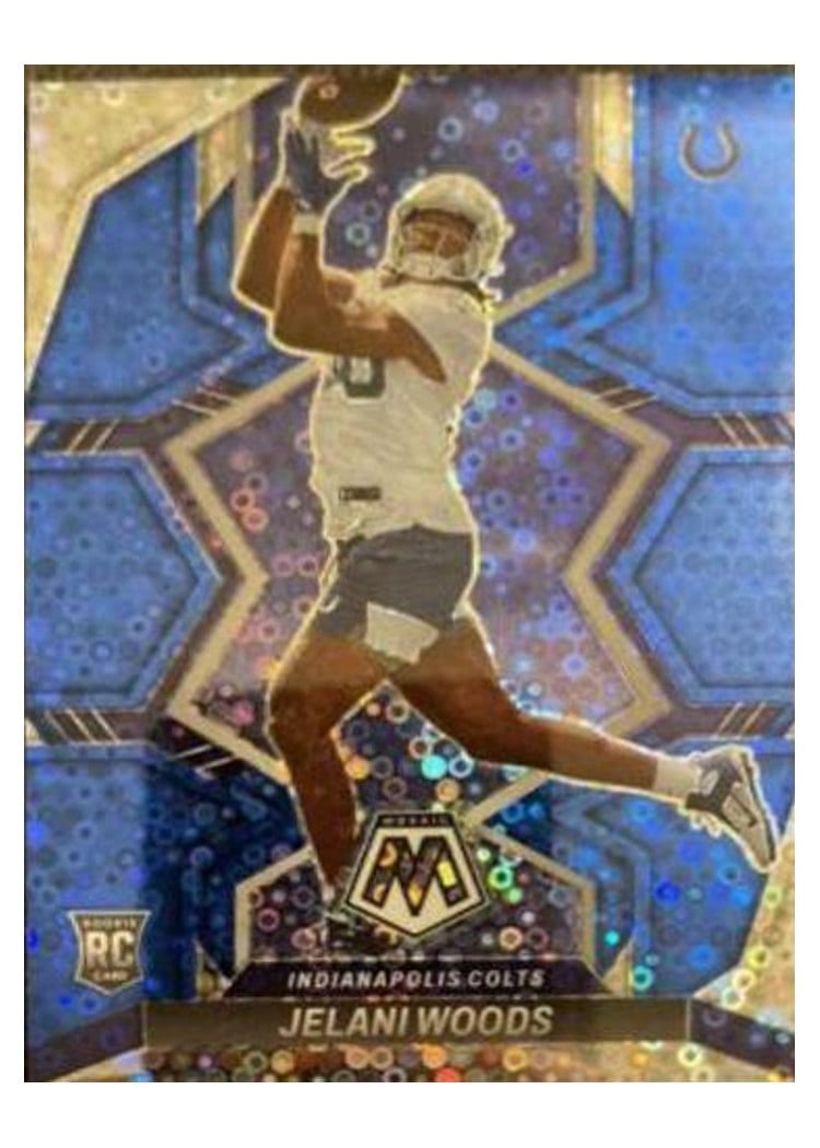 2022 Panini Mosaic Base Set Jelani Woods #358 card