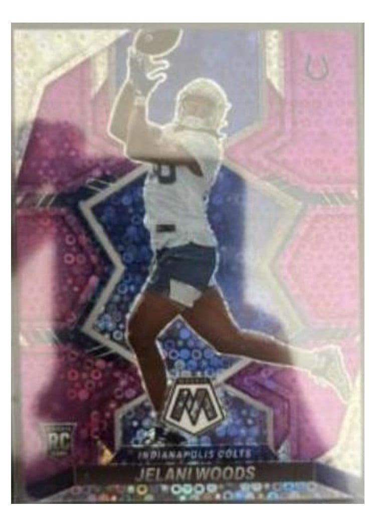 2022 Panini Mosaic Base Set Jelani Woods #358 card