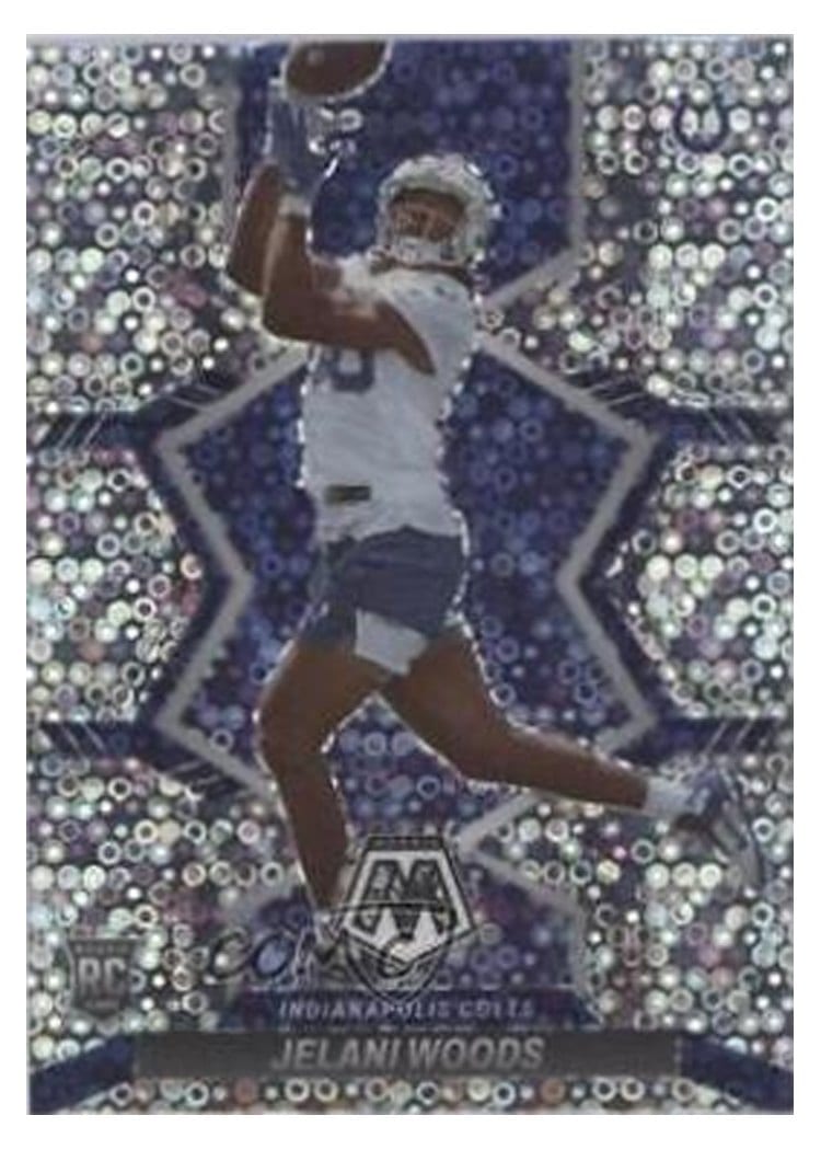 2022 Panini Mosaic Base Set Jelani Woods #358 card