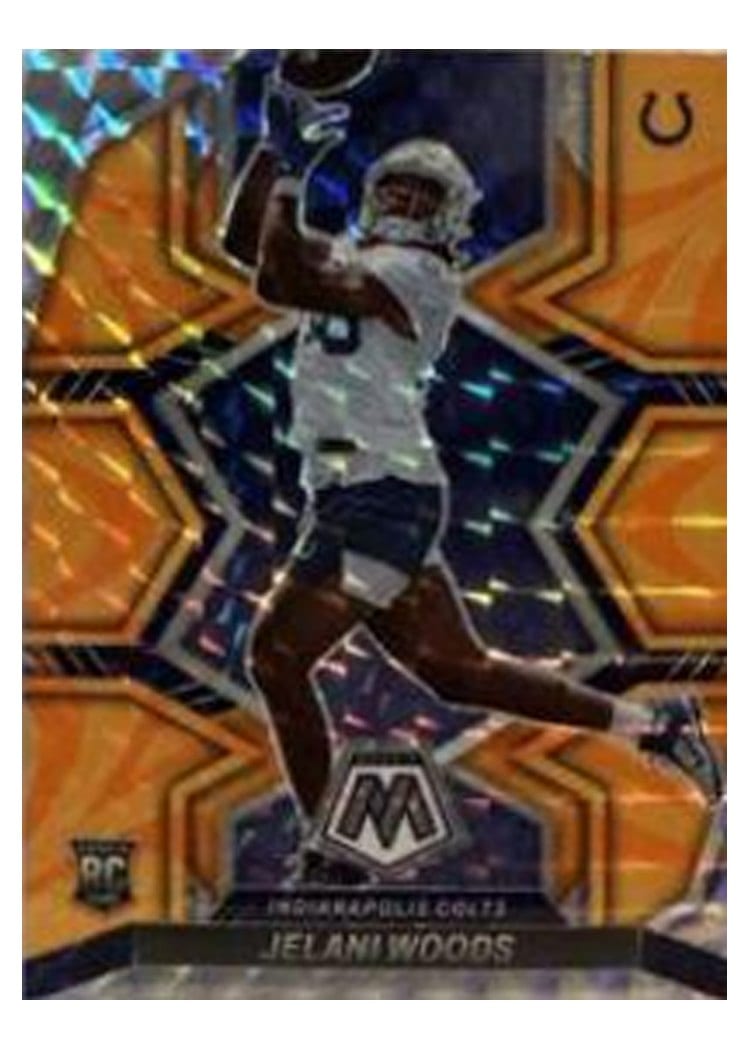 2022 Panini Mosaic Base Set Jelani Woods #358 card