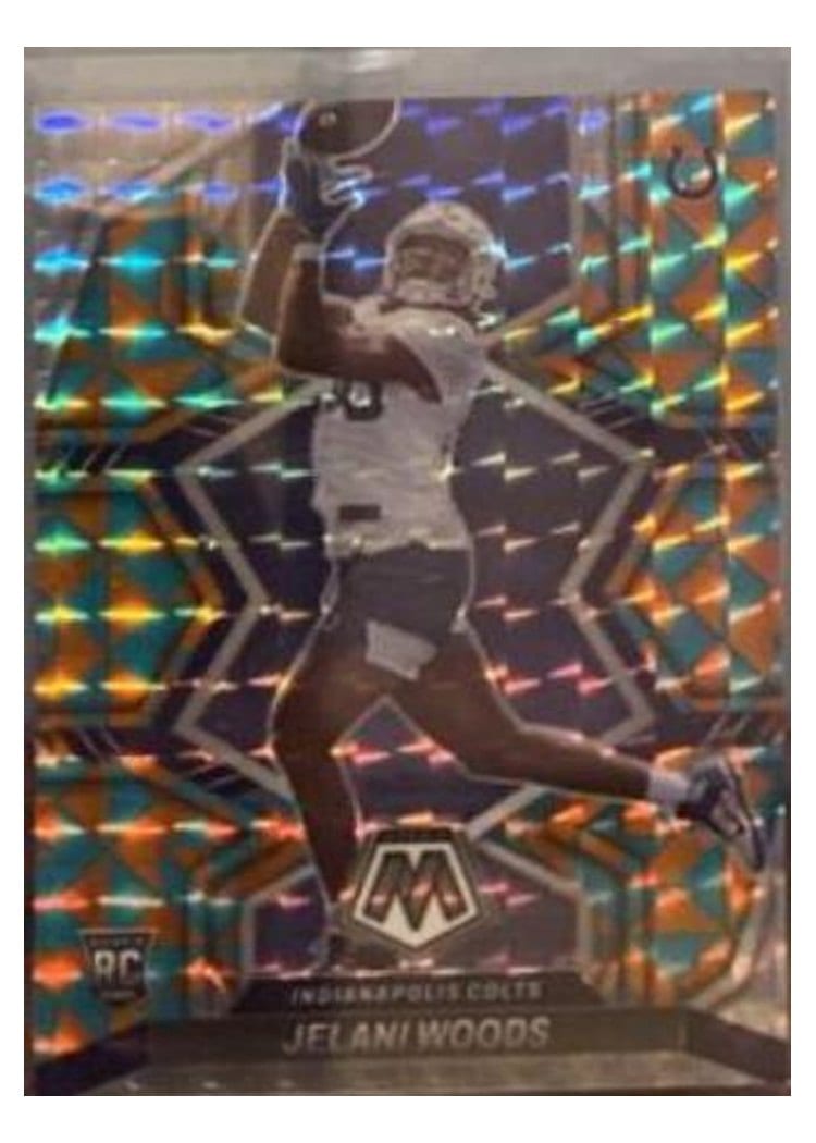 2022 Panini Mosaic Base Set Jelani Woods #358 card