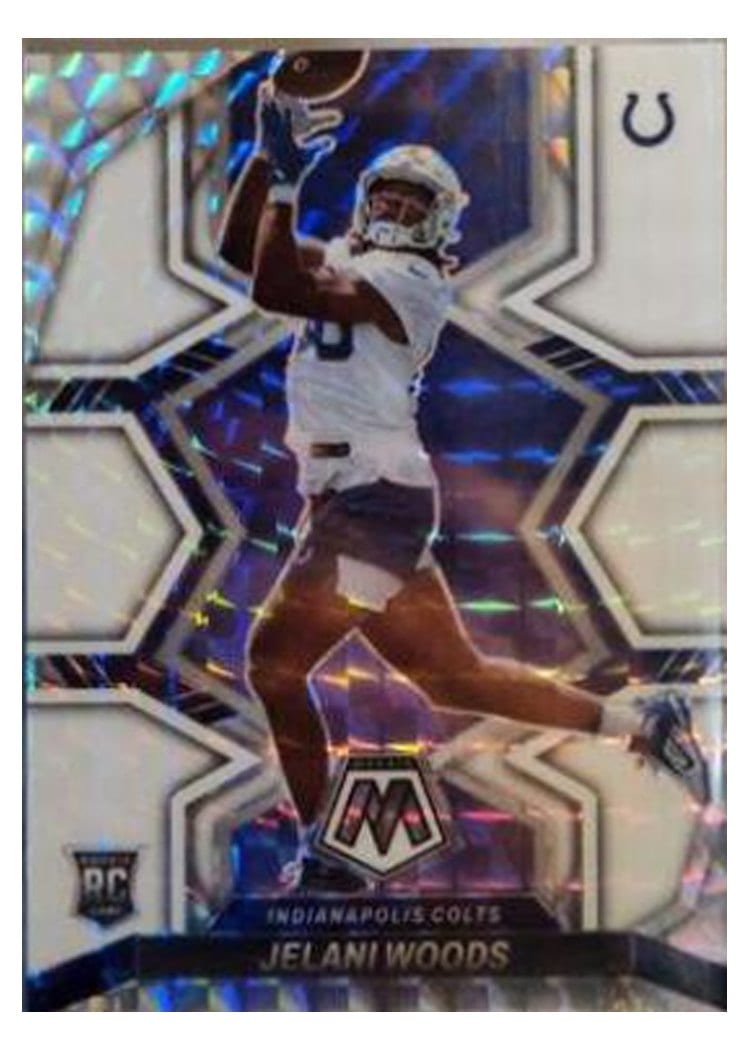 2022 Panini Mosaic Base Set Jelani Woods White #358 card
