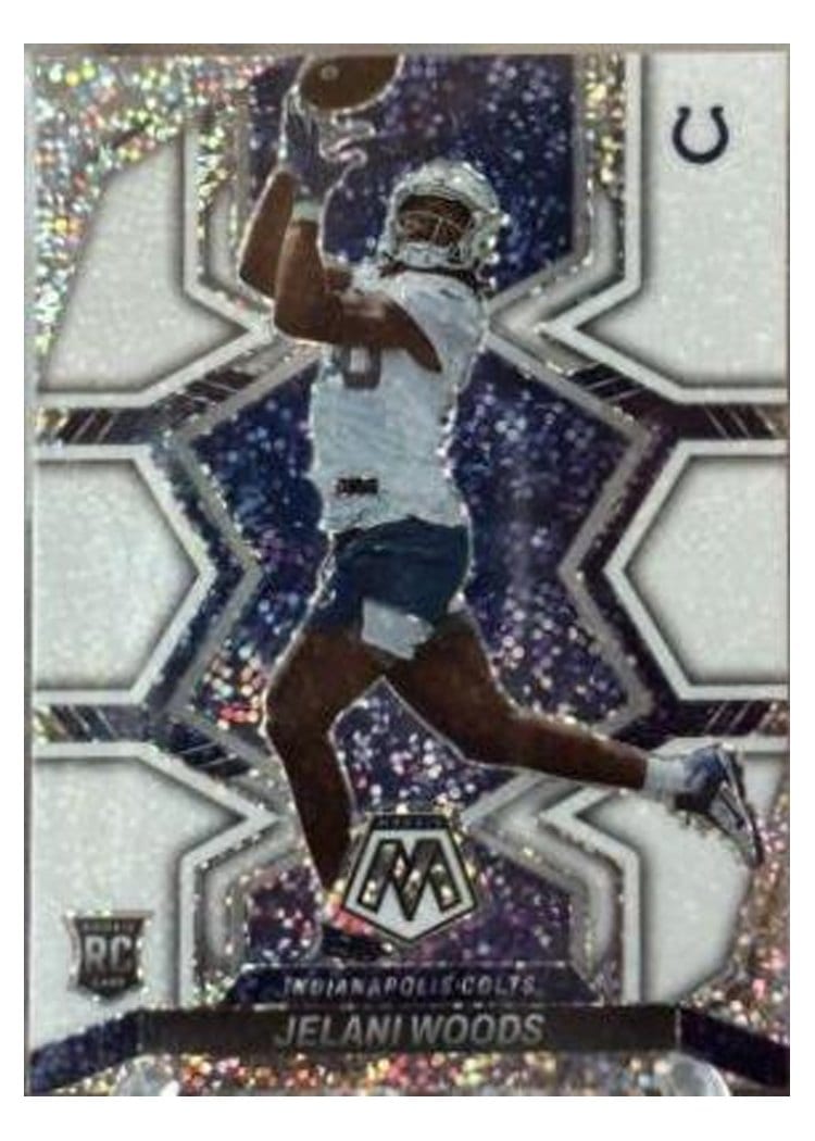2022 Panini Mosaic Base Set Jelani Woods #358 card
