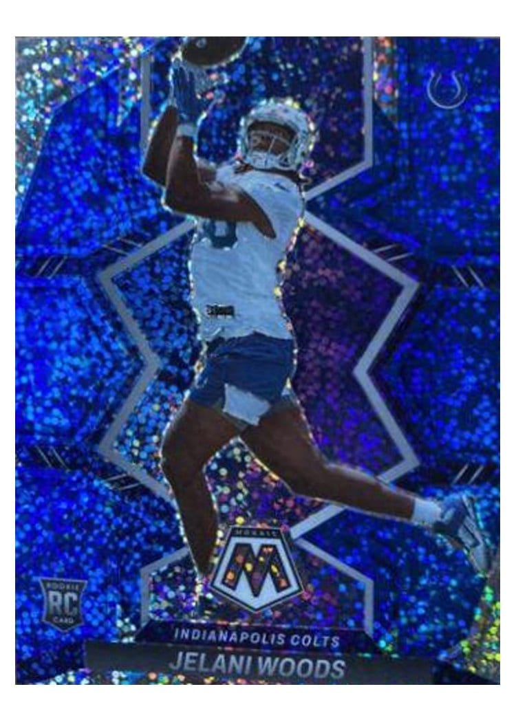 2022 Panini Mosaic Base Set Jelani Woods #358 card