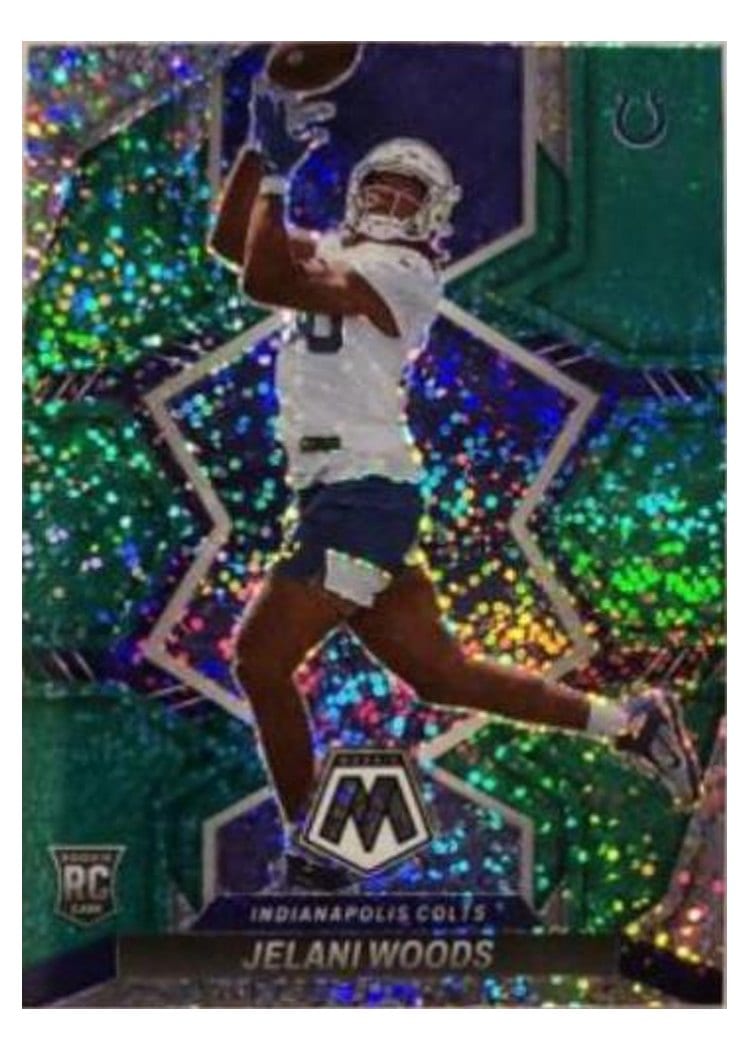 2022 Panini Mosaic Base Set Jelani Woods #358 card