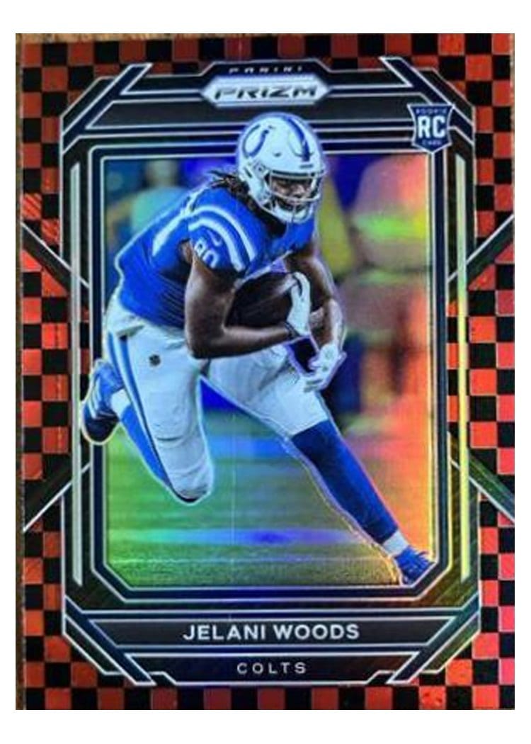 2022 Panini Prizm Base Set Jelani Woods #359 card