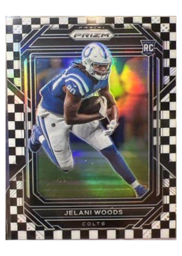 2022 Panini Prizm Base Set Jelani Woods #359 card