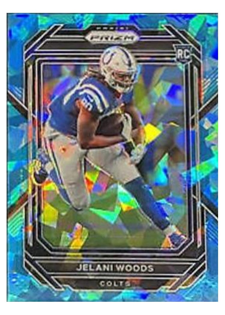 2022 Panini Prizm Base Set Jelani Woods #359 card