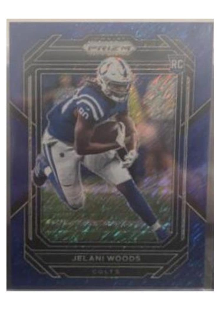 2022 Panini Prizm Base Set Jelani Woods #359 card
