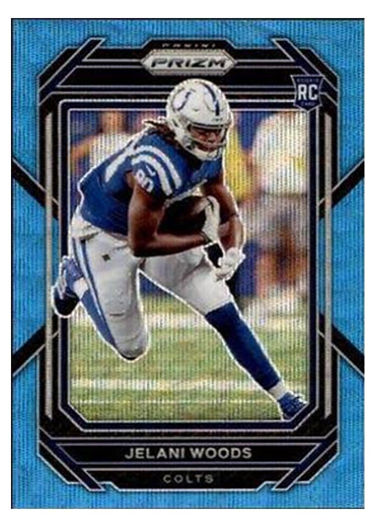 2022 Panini Prizm Base Set Jelani Woods #359 card