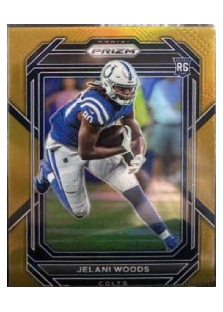 2022 Panini Prizm Base Set Jelani Woods #359 card