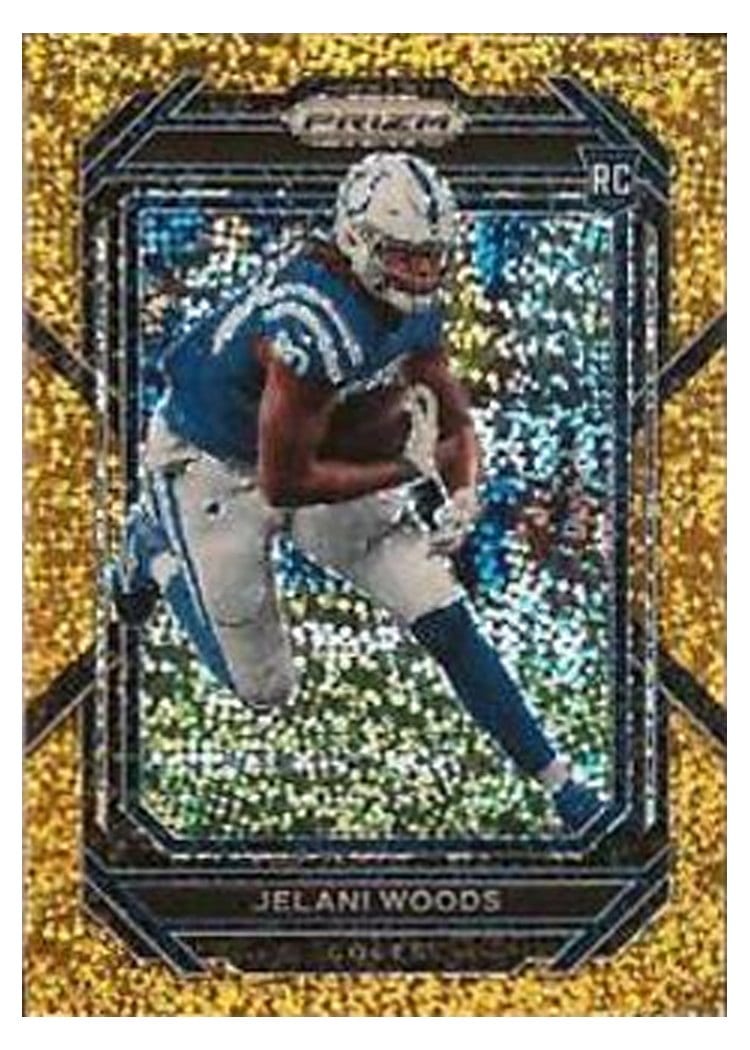 2022 Panini Prizm Base Set Jelani Woods #359 card