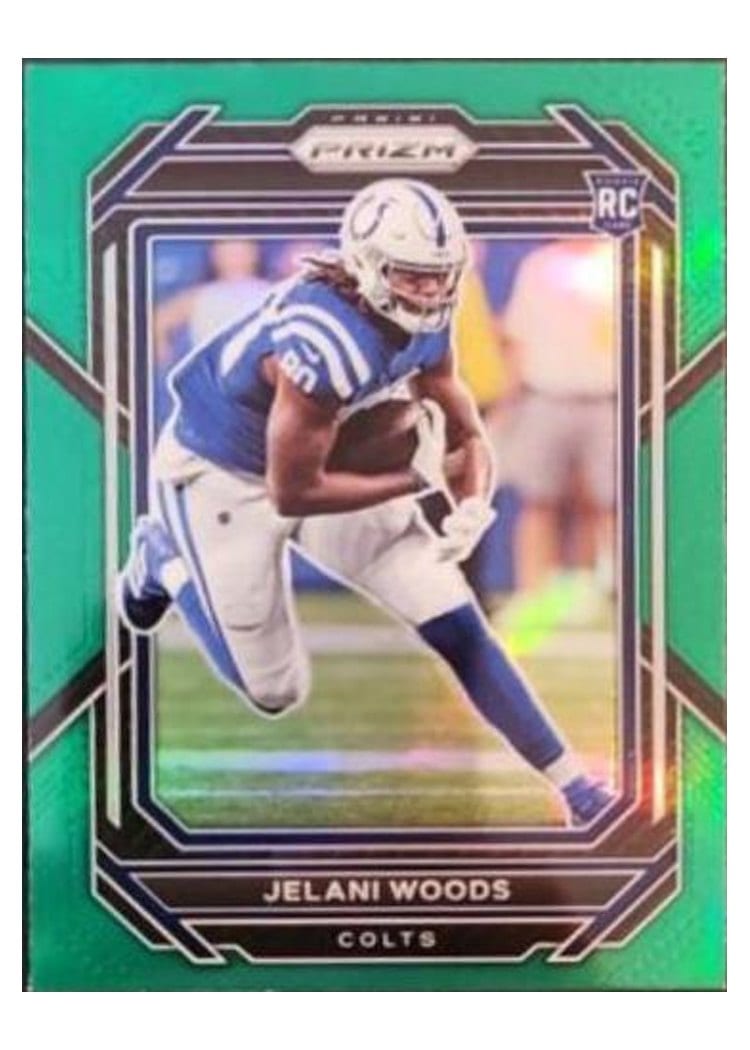 2022 Panini Prizm Base Set Jelani Woods #359 card