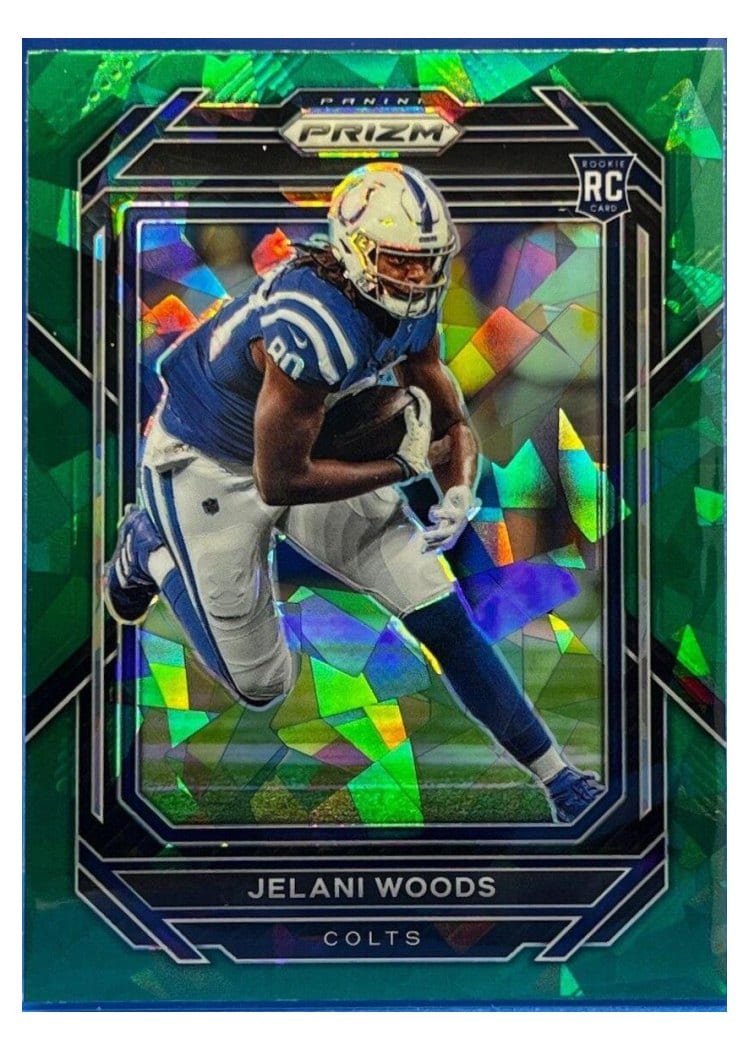 2022 Panini Prizm Base Set Jelani Woods #359 card
