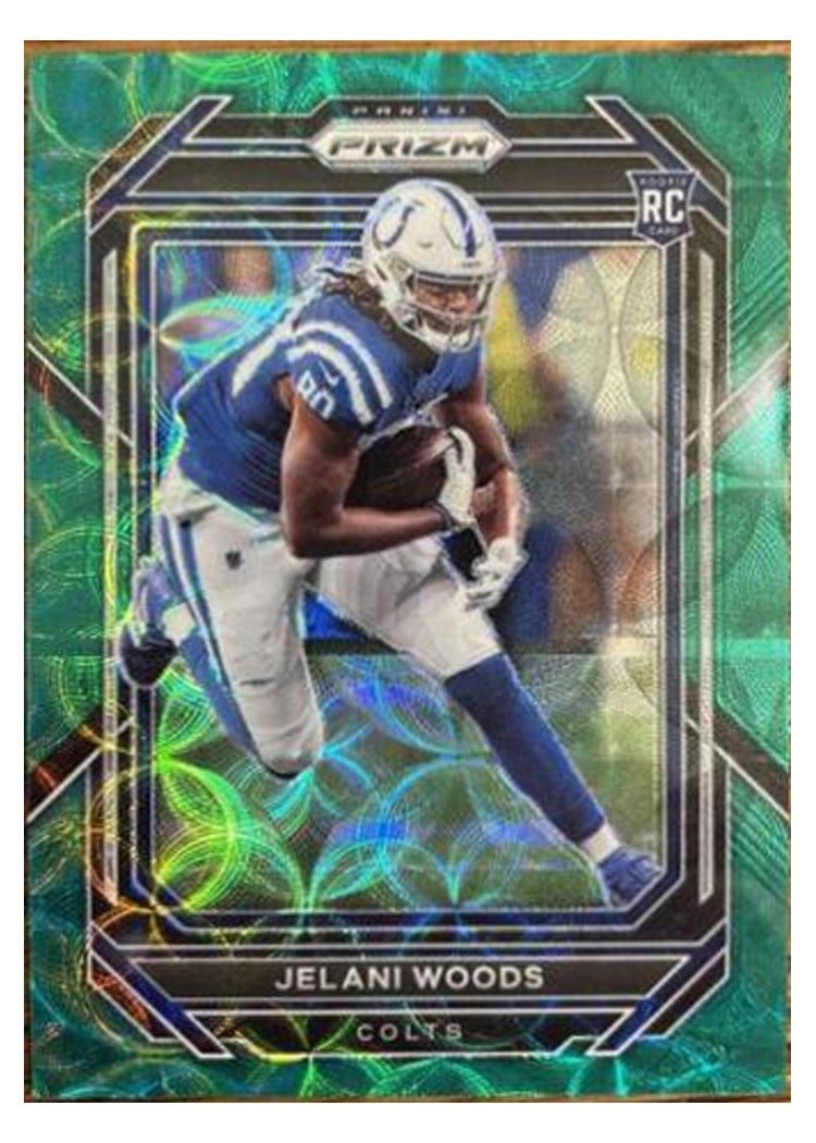2022 Panini Prizm Base Set Jelani Woods #359 card
