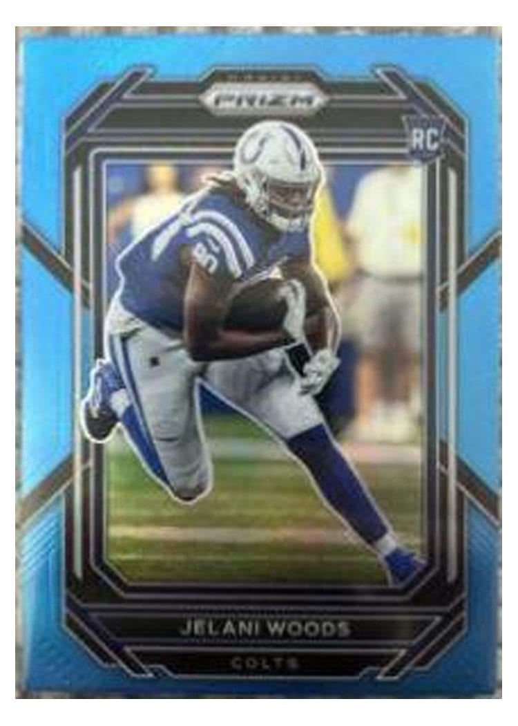 2022 Panini Prizm Base Set Jelani Woods #359 card