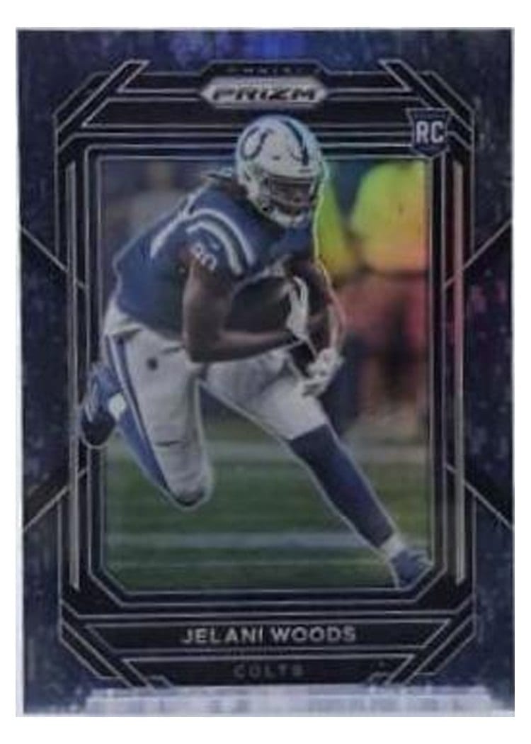 2022 Panini Prizm Base Set Jelani Woods #359 card
