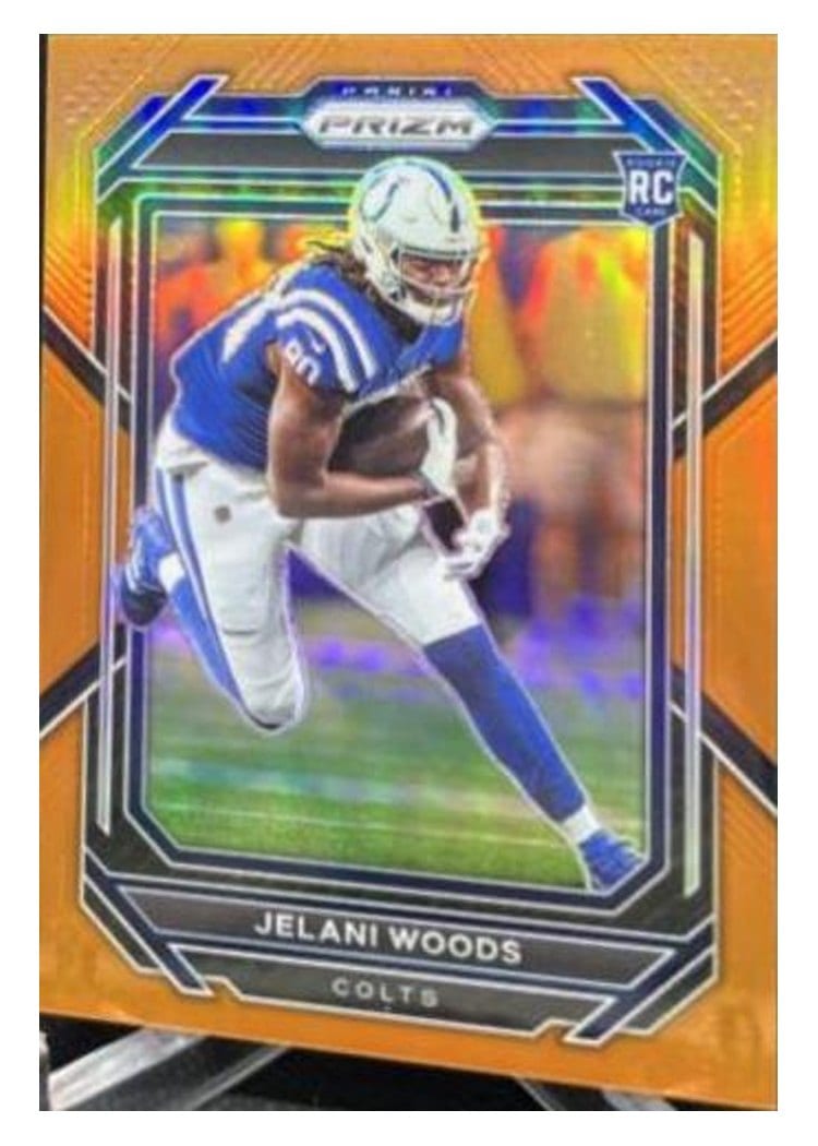 2022 Panini Prizm Base Set Jelani Woods #359 card
