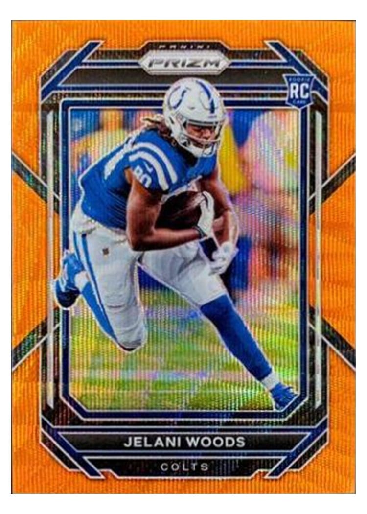 2022 Panini Prizm Base Set Jelani Woods #359 card