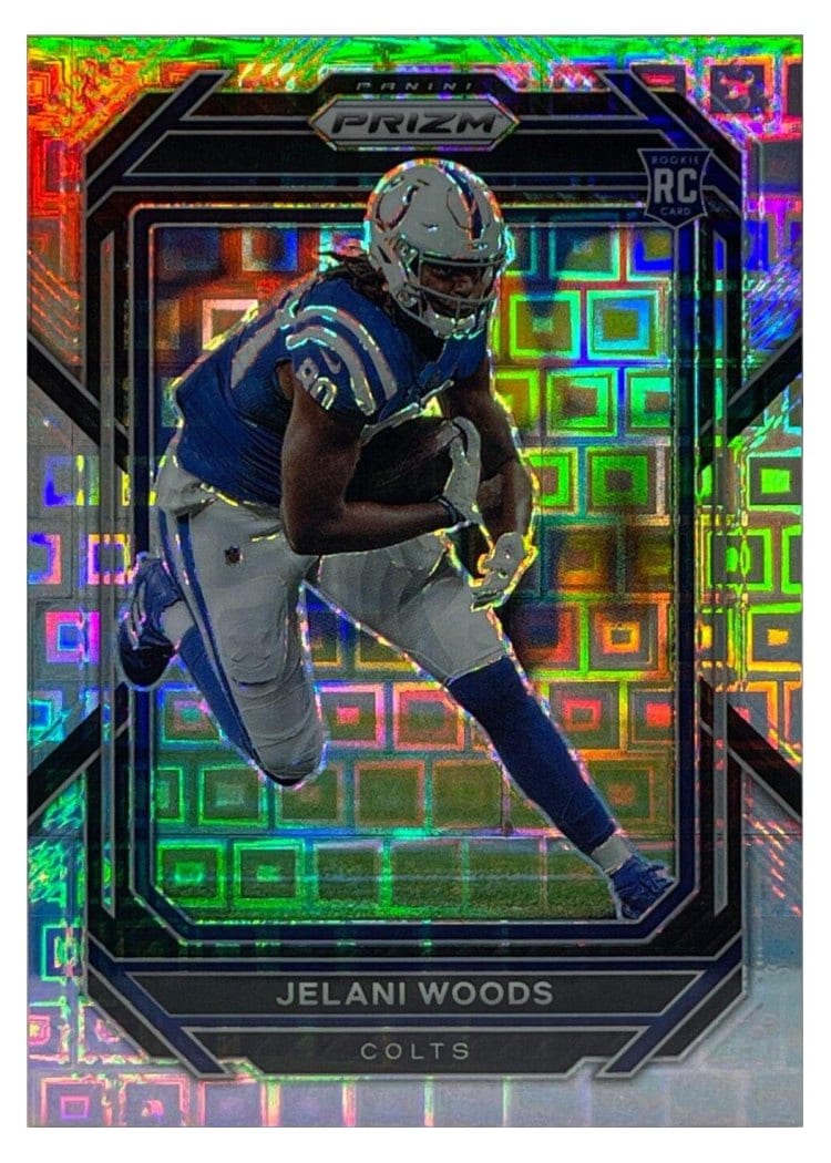 2022 Panini Prizm Base Set Jelani Woods #359 card
