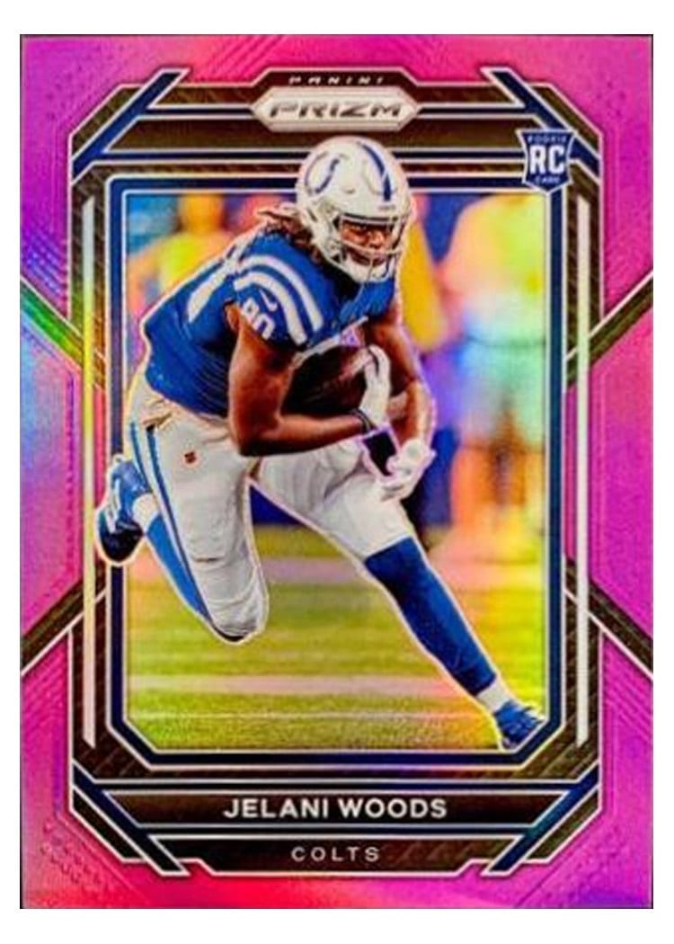 2022 Panini Prizm Base Set Jelani Woods #359 card