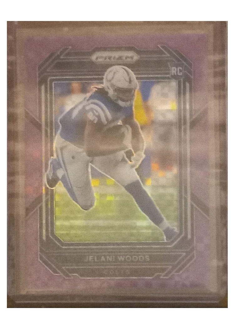 2022 Panini Prizm Base Set Jelani Woods #359 card