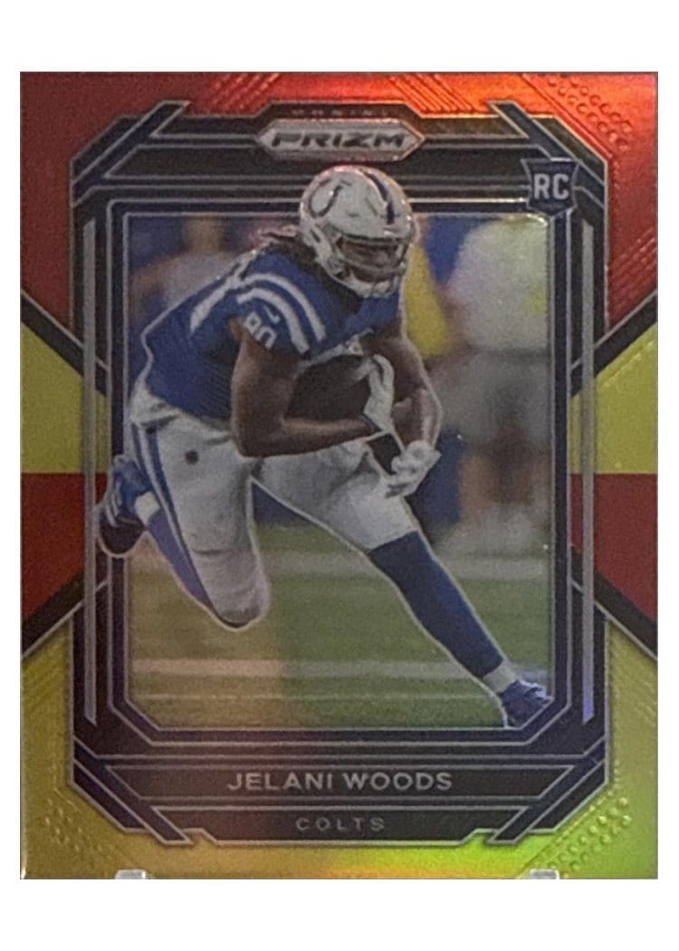 2022 Panini Prizm Base Set Jelani Woods #359 card