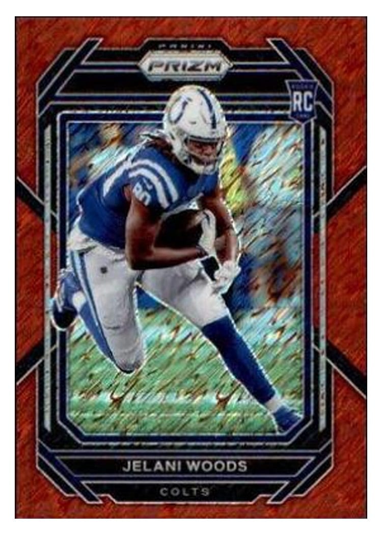 2022 Panini Prizm Base Set Jelani Woods #359 card