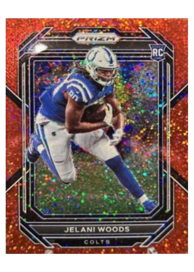 2022 Panini Prizm Base Set Jelani Woods #359 card
