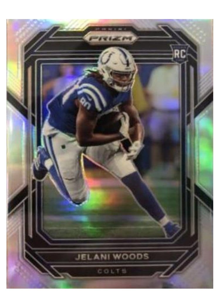 2022 Panini Prizm Base Set Jelani Woods #359 card