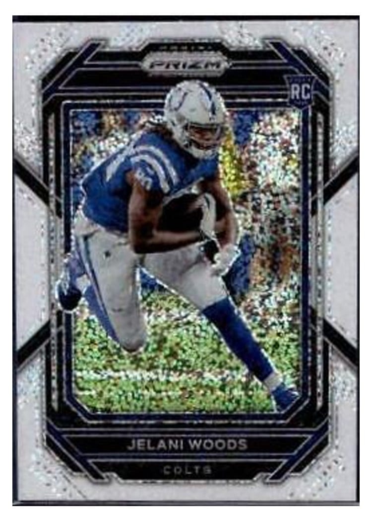 2022 Panini Prizm Base Set Jelani Woods #359 card