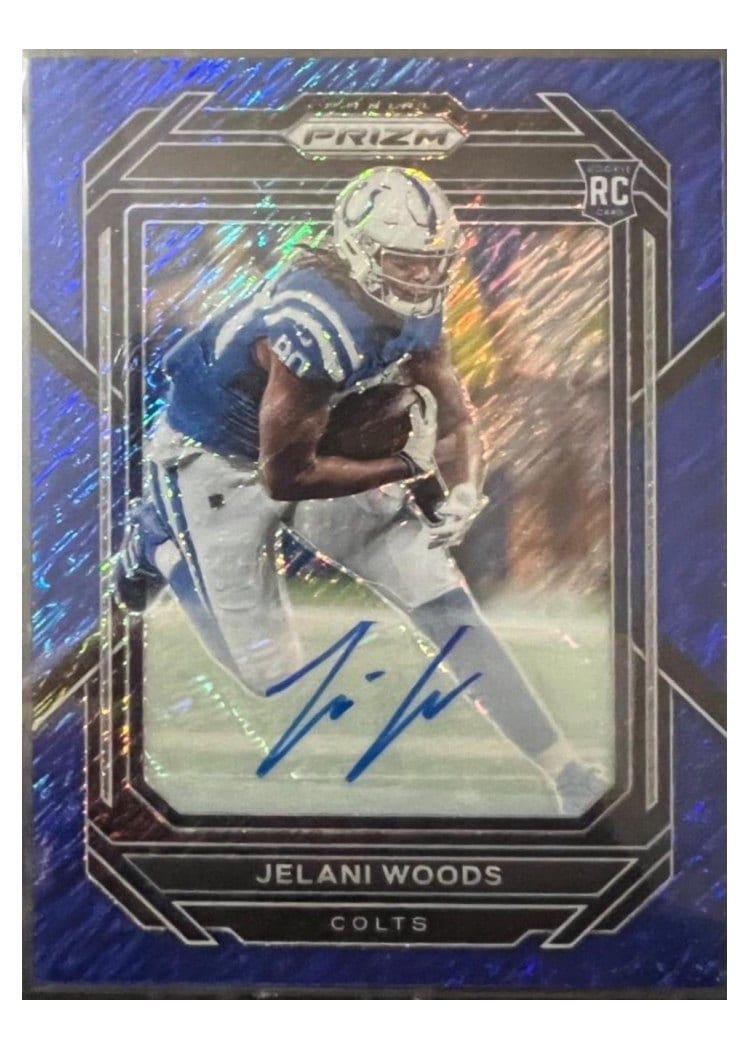 2022 Panini Prizm Base Set Jelani Woods #359 card