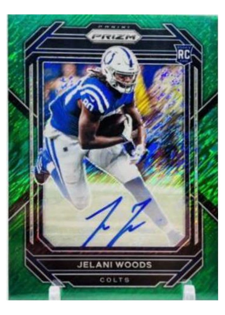 2022 Panini Prizm Base Set Jelani Woods #359 card