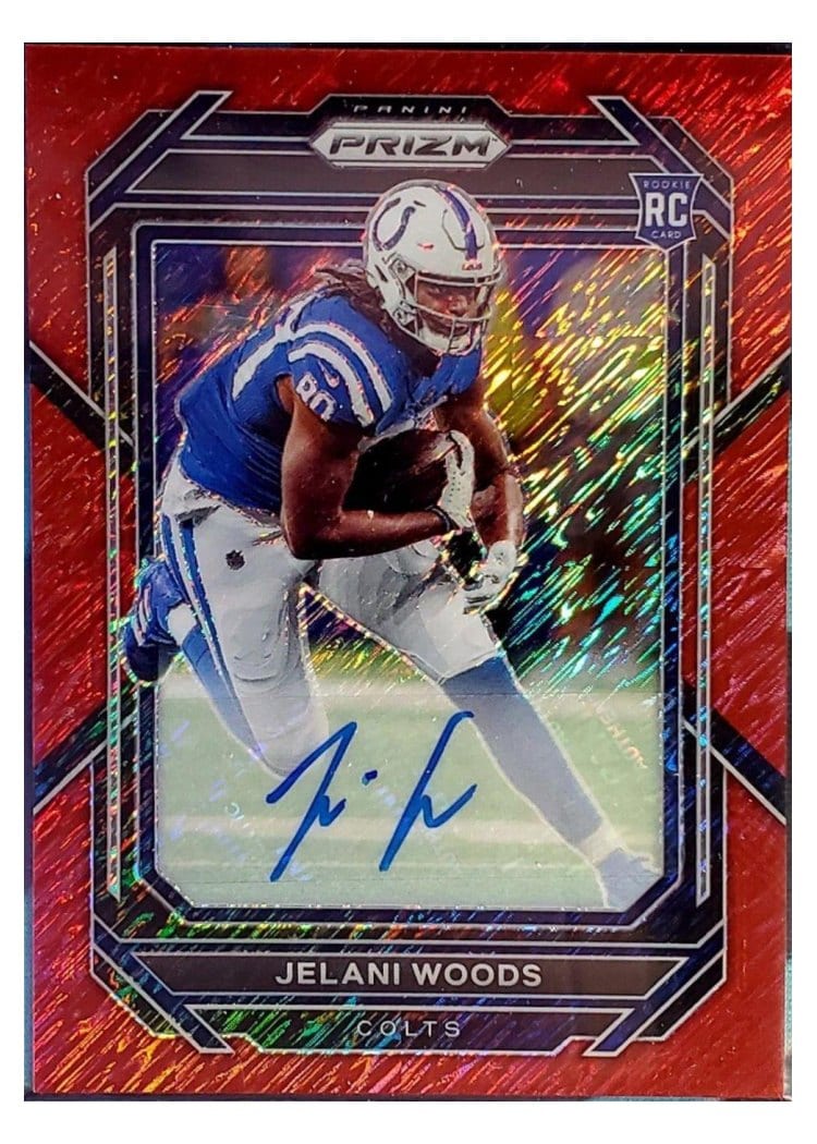 2022 Panini Prizm Base Set Jelani Woods #359 card