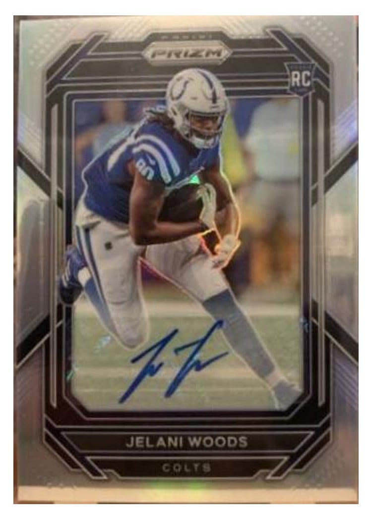 2022 Panini Prizm Base Set Jelani Woods #359 card