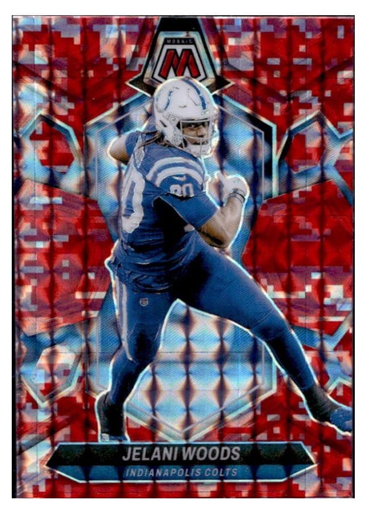 2024 Panini Mosaic Base Set Jelani Woods #96 card