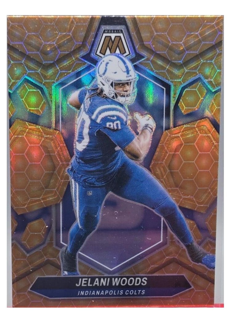 2024 Panini Mosaic Base Set Jelani Woods #96 card