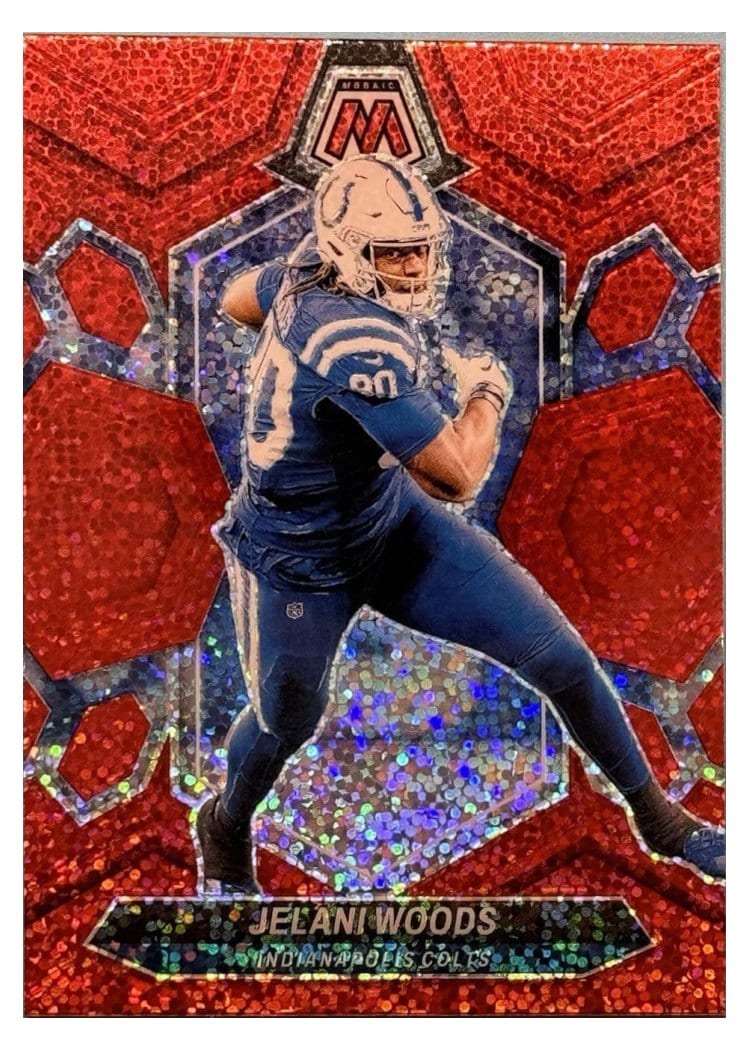 2024 Panini Mosaic Base Set Jelani Woods #96 card