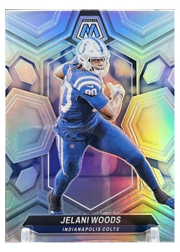 2024 Panini Mosaic Base Set Jelani Woods #96 card