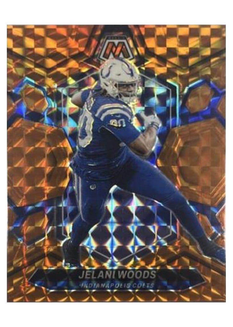 2024 Panini Mosaic Base Set Jelani Woods #96 card