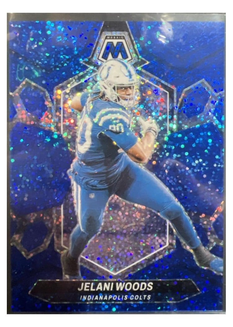 2024 Panini Mosaic Base Set Jelani Woods #96 card