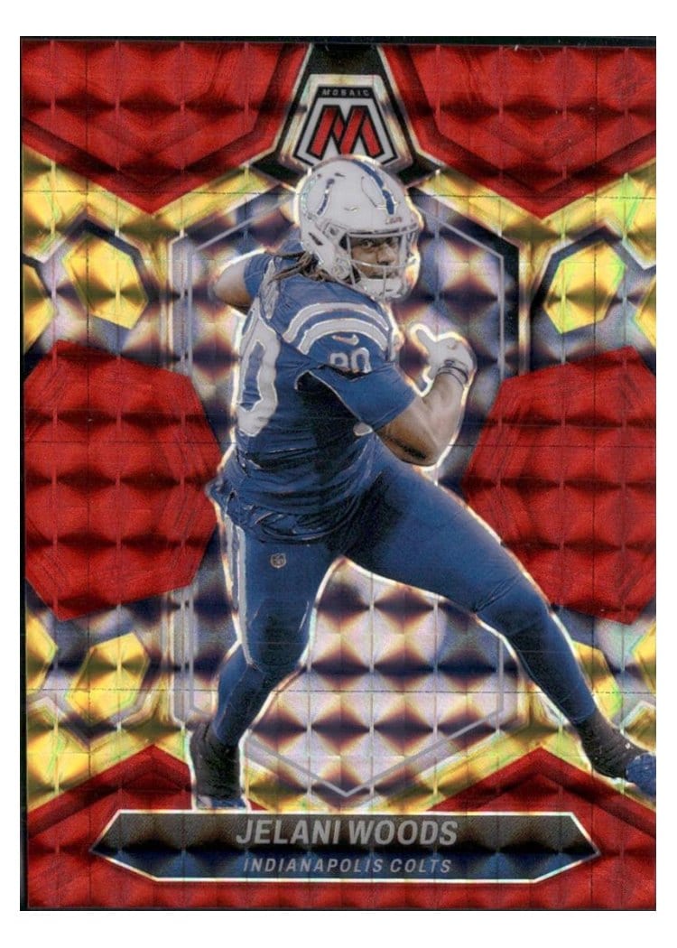 2024 Panini Mosaic Base Set Jelani Woods #96 card