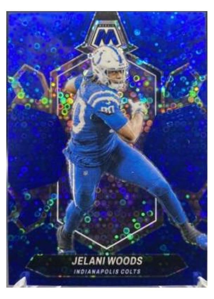2024 Panini Mosaic Base Set Jelani Woods #96 card