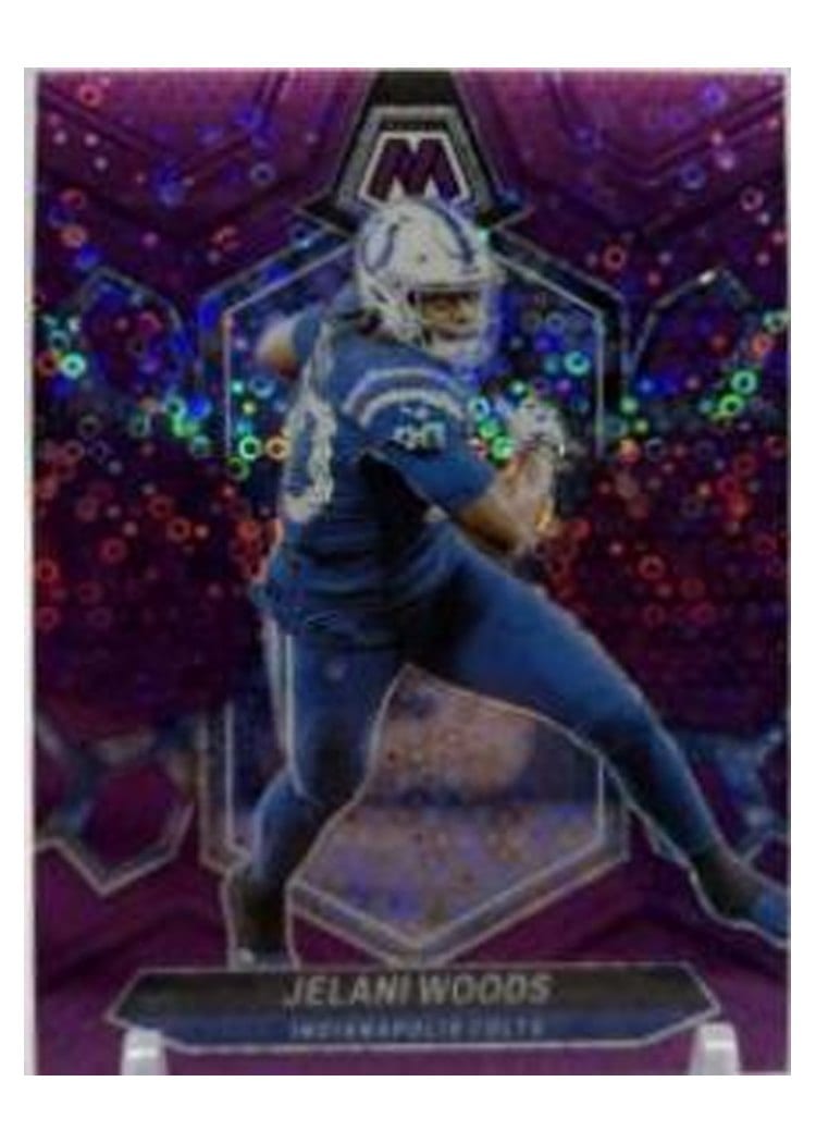 2024 Panini Mosaic Base Set Jelani Woods #96 card