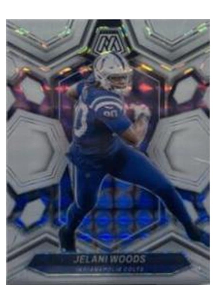2024 Panini Mosaic Base Set Jelani Woods #96 card