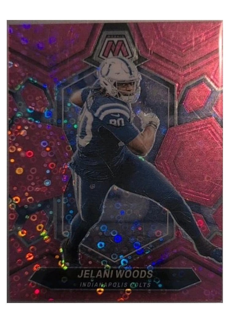 2024 Panini Mosaic Base Set Jelani Woods #96 card